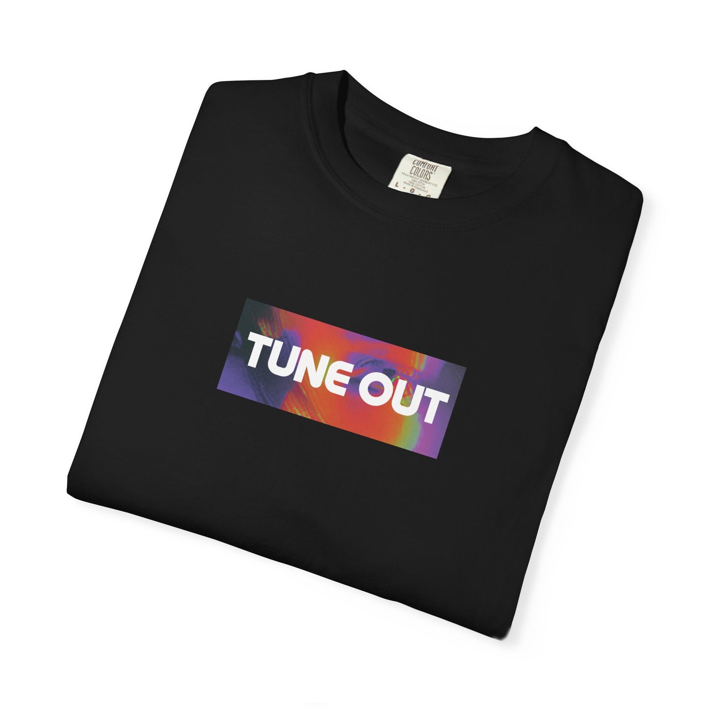 TUNE OUT Heavyweight Graphic T-Shirt