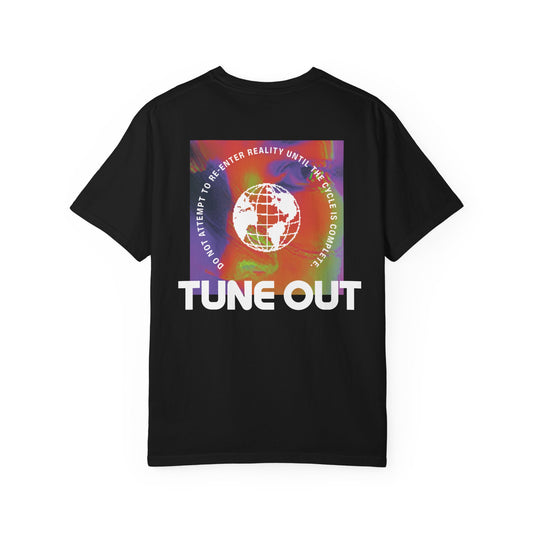 TUNE OUT Heavyweight Graphic T-Shirt
