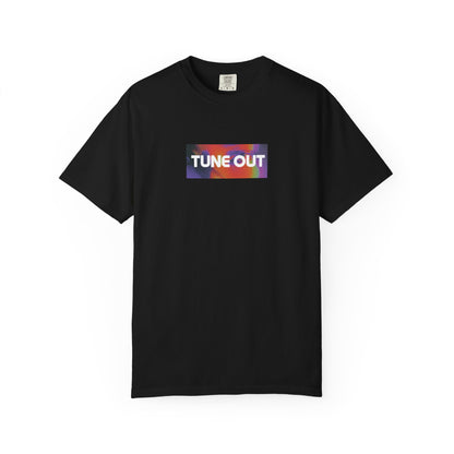 TUNE OUT Heavyweight Graphic T-Shirt