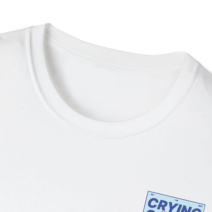 Crying Eyes Graphic T-Shirt | Funny Allergy Humor Double-Sided Streetwear Tee
