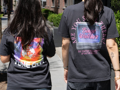 TUNE OUT Heavyweight Graphic T-Shirt